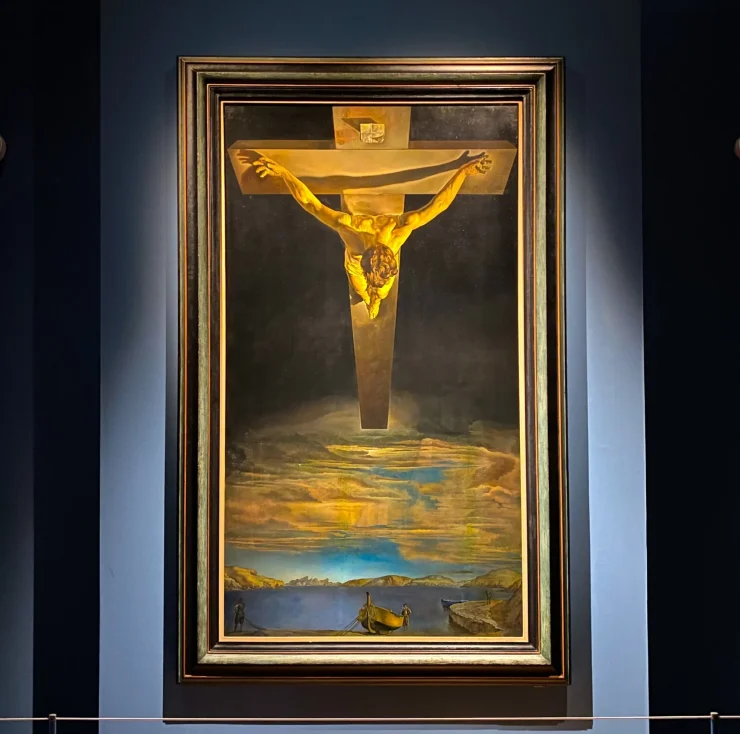 Cristo de San Juan de la Cruz - Salvador Dalí