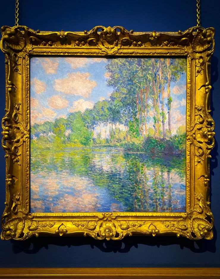 Poplars on the Epte - Claude Monet